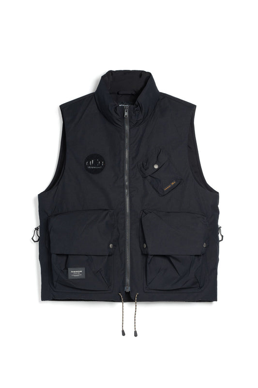 CARGO WINTER VEST BLACK